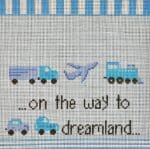 Patti Mann Needlepoint - On The Way to Dreamland Boy