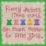 Patti Mann Needlepoint - Thank Heaven for Little Girls