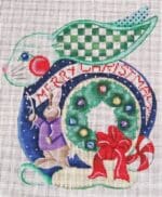 Patti Mann Needlepoint - Bunny Christmas