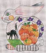 Patti Mann Needlepoint - Bunny Halloween