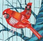 Patti Mann Needlepoint - Cardinal Pair
