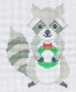 Stitch Rock Designs - Ricky the Raccoon Ornament