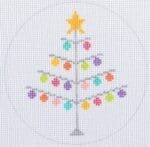 Stitch Rock Designs - Tinsel Tree Ornament