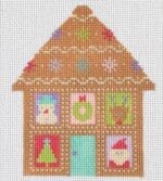 Stitch Rock Designs - Gingerbread House Ornament