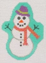 Stitch Rock Designs - Snowman Ornament
