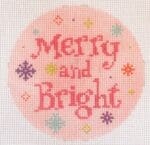 Stitch Rock Designs - Merry and Bright Ornament