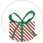Elizabeth Crane Swartz - Striped Gift Ornament