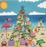 JP Needlepoint - Christmas at the Beach