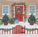Alice Peterson Co. - Holiday House with Red Door