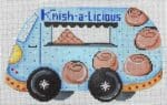 Patti Mann Needlepoint - Knish-a-Licious Food Truck