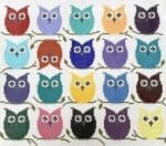 JP Needlepoint - Colorful Hooters