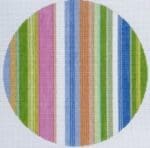 Elizabeth Crane Swartz - Lulu Stripes 12" Round