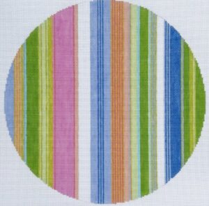 Elizabeth Crane Swartz - Lulu Stripes 12" Round