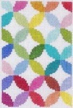 Elizabeth Crane Swartz - Lulu Quilt Rings Passport Case