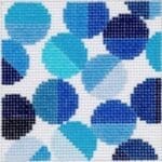Elizabeth Crane Swartz - Evelyn Beads 4" Square Ornament
