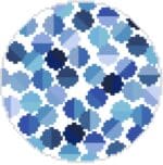 Elizabeth Crane Swartz - Evelyn Beads 4" Round Ornament