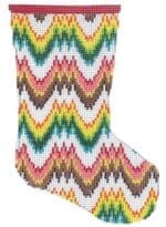C'ate La Vie - Flame Stitch Mini Stocking