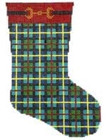 C'ate La Vie - Tartan Mini Stocking