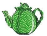 C'ate La Vie - Cabbage Tea Pot