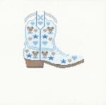 Wipstitch Needleworks - Boot Scoot Blue