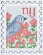 Wipstitch Needleworks - North York State Bird & Flower Stamp