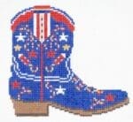 Wipstitch Needleworks - Patriotic Cowboy Boot