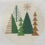 Nanci K Kreations - Trees Ornament
