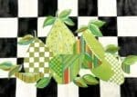 Love You More Needlepoint Designs - Pears