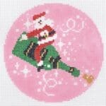 Wipstitch Needleworks - Champagne Santa