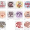 Wipstitch Needleworks - College Rounds (27 canvases) - Image 3