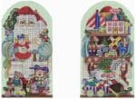 Melissa Shirley Designs - Toys Santa 2-Sided Dome