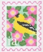 Wipstitch Needleworks - Iowa State Bird & Flower Stamp
