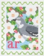 Wipstitch Needleworks - Arkansas State Bird & Flower Stamp