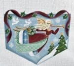 Rebecca Wood Designs - Arctic Bright Sky Wreath Angel Cuff