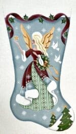 Rebecca Wood Designs - Arctic Bright Sky Green Angel