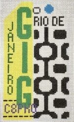 Hedgehog Needlepoint - Rio de Janeiro