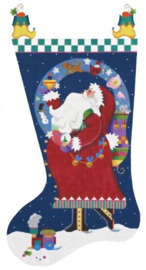 Melissa Shirley Designs - Magic Santa Stocking