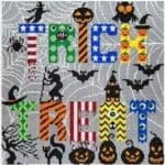 JP Needlepoint - Scary Trick or Treat
