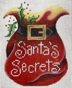 Patti Mann Needlepoint - Bag of Santa's Secrets
