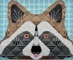 JP Needlepoint - Rocky Raccoon