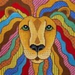 JP Needlepoint - Leo the Lionhearted