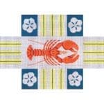 JP Needlepoint - Lobster Brick Cover