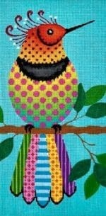 JP Needlepoint - Colorful Kra-Kra Bird