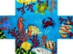 JP Needlepoint - Down Under the Sea Brick Cover