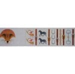 JP Needlepoint - Fox & Horns Treasure Box