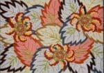 JP Needlepoint - Tobacco Leaves & Flowers