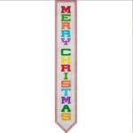 JP Needlepoint - Merry Christmas Banner