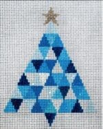 JP Needlepoint - Hanukkah Triangle Tree