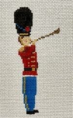 The Plum Stitchery - Victorian Christmas - Soldier & Horn