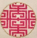The Plum Stitchery - Fret in Pink